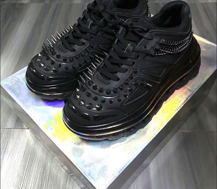 値下げ事業 shoes53045 bump air black gothic triples | artfive.co.jp