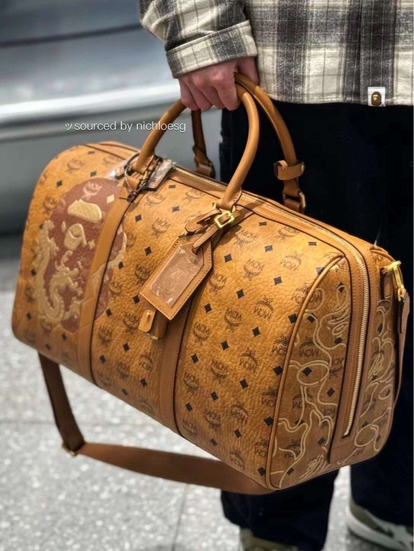 Mcm sale overnight bag