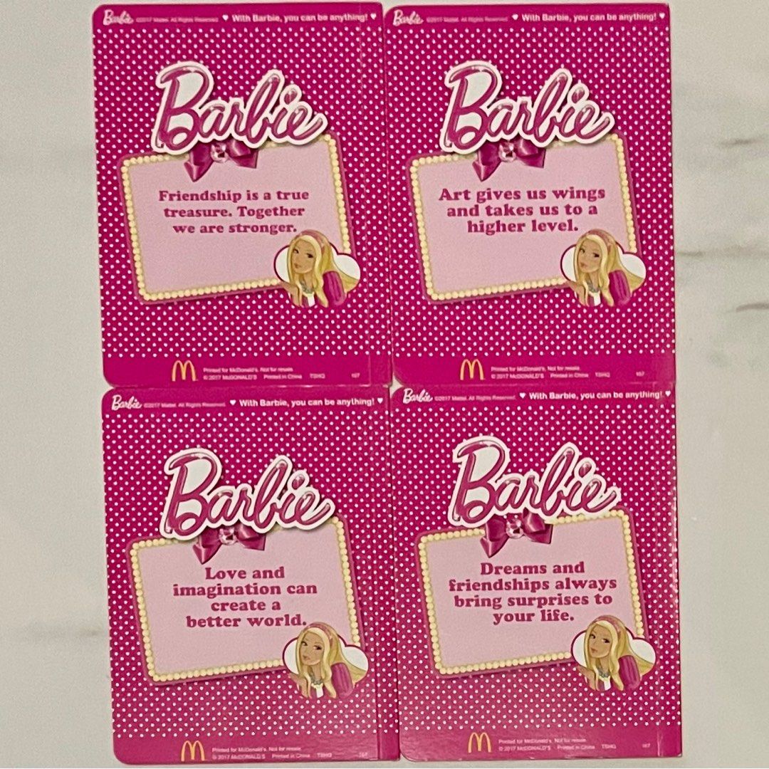 Barbie the Ballerina/ Painter/ Teacher/ Baker, Amazing World (Rainforest, Stars & Planets ...