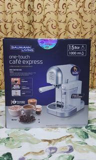 Baumann Living One-Touch Café Express Coffee Maker