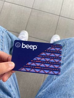 BEEP CARD FOR LRT, MRT AND BGC BUS
