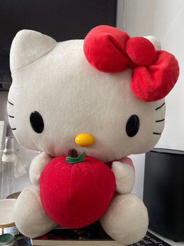 Big Hello Kitty stuffed toy Hobbies Toys Toys Games on Carousell