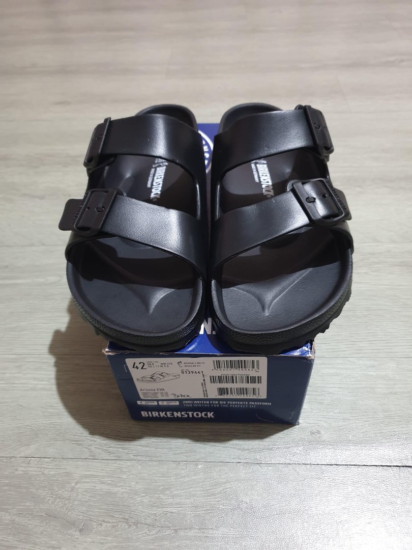 BIRKENSTOCK EVA, Men's Fashion, Footwear, Slippers & Slides on Carousell