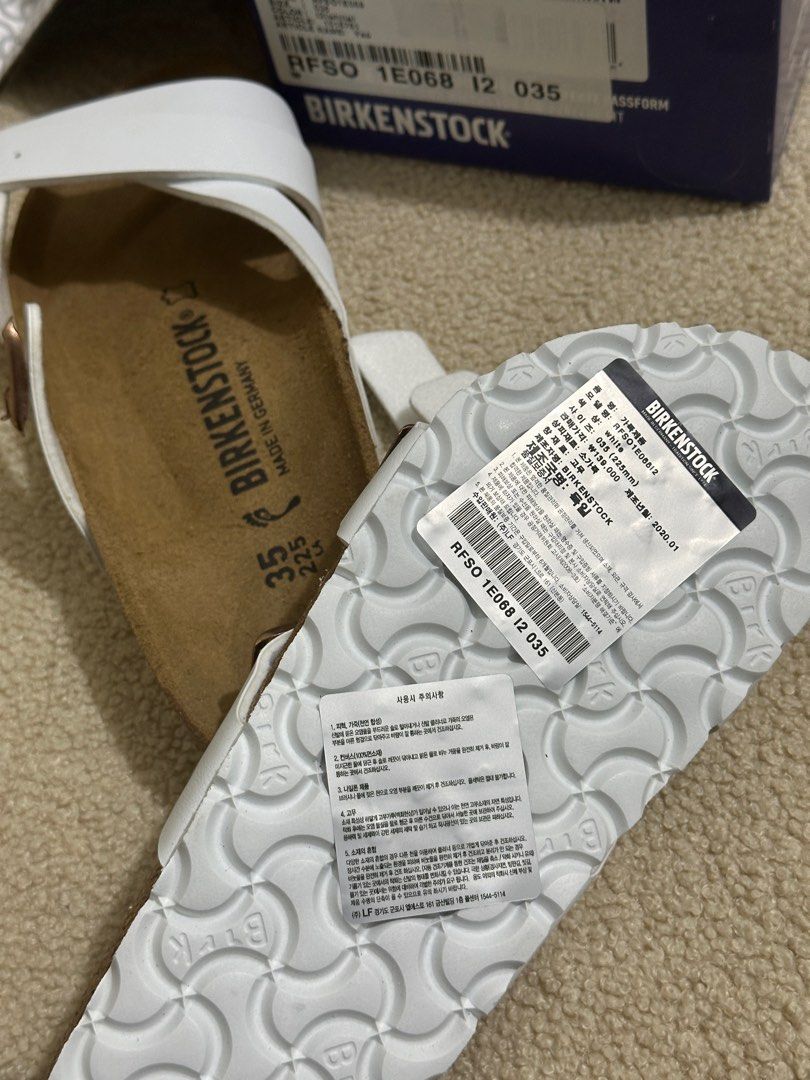 Rose gold fake birkenstocks online