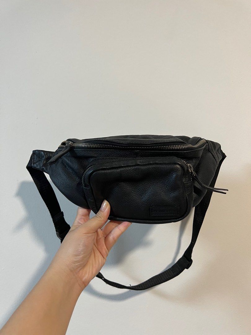 All black on sale bum bag