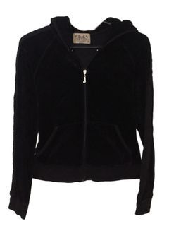 Black Velvet Juicy Couture Jacket