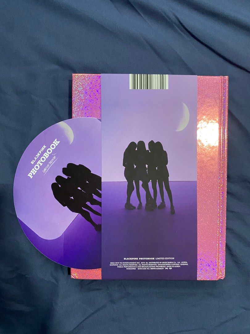 BLACKPINK PHOTOBOOK (Limited Edition) (Category: K-Wave Merchandise) located in Caloocan City. Submitted by pinksushiswift (Listing ID 1277214552, Image 2). Description: Unsealed. Inclusive of POB fan from ktown4u..