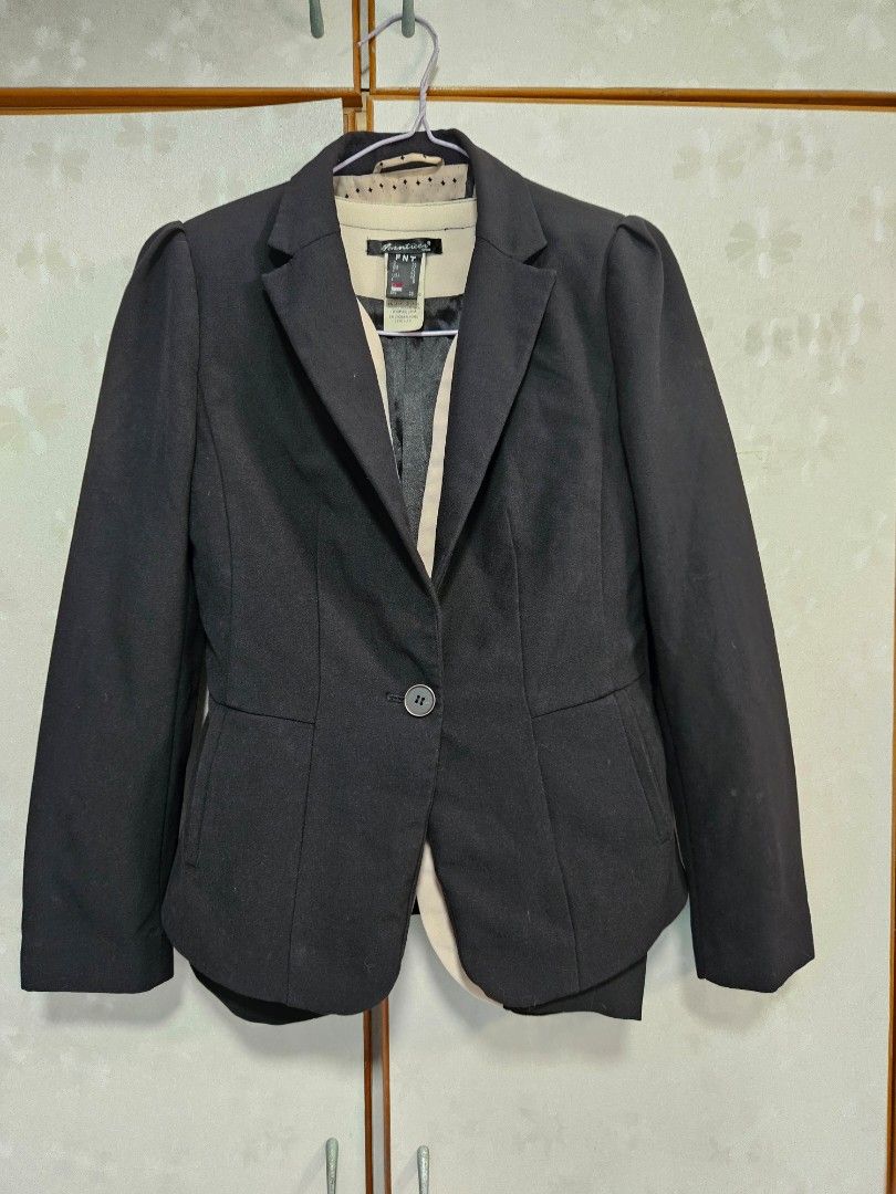 Blazer with inner jacket online