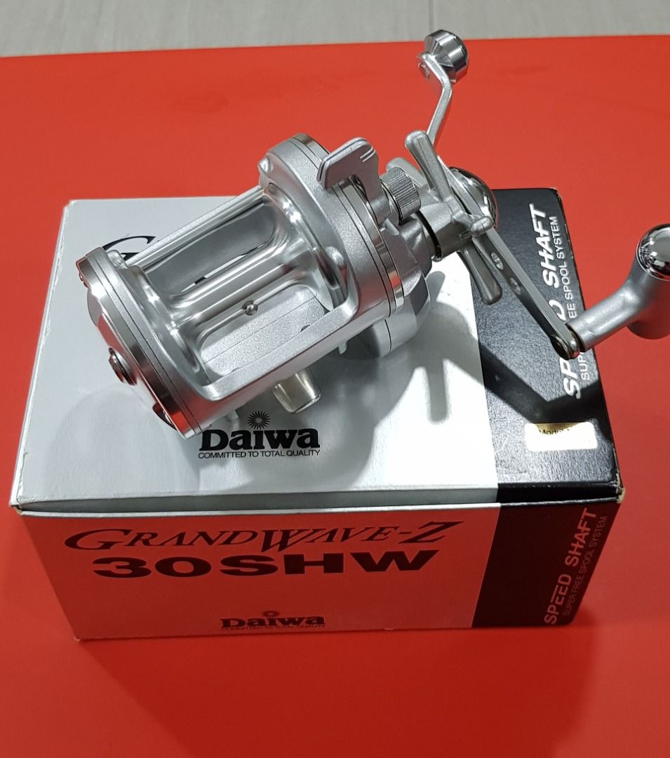 BNIB Daiwa Grandwave Z 30SHW & 20SHW Multiplier reel Drum reel