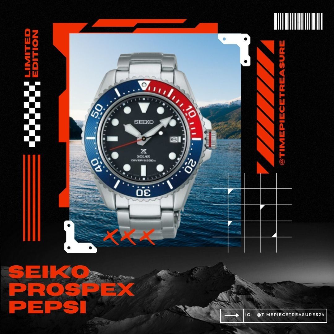 Seiko sales pepsi price