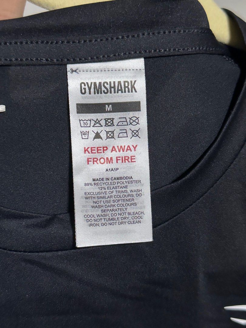 BNIP Gymshark Element Baselayer Longsleeve T-Shirt, Men's Fashion