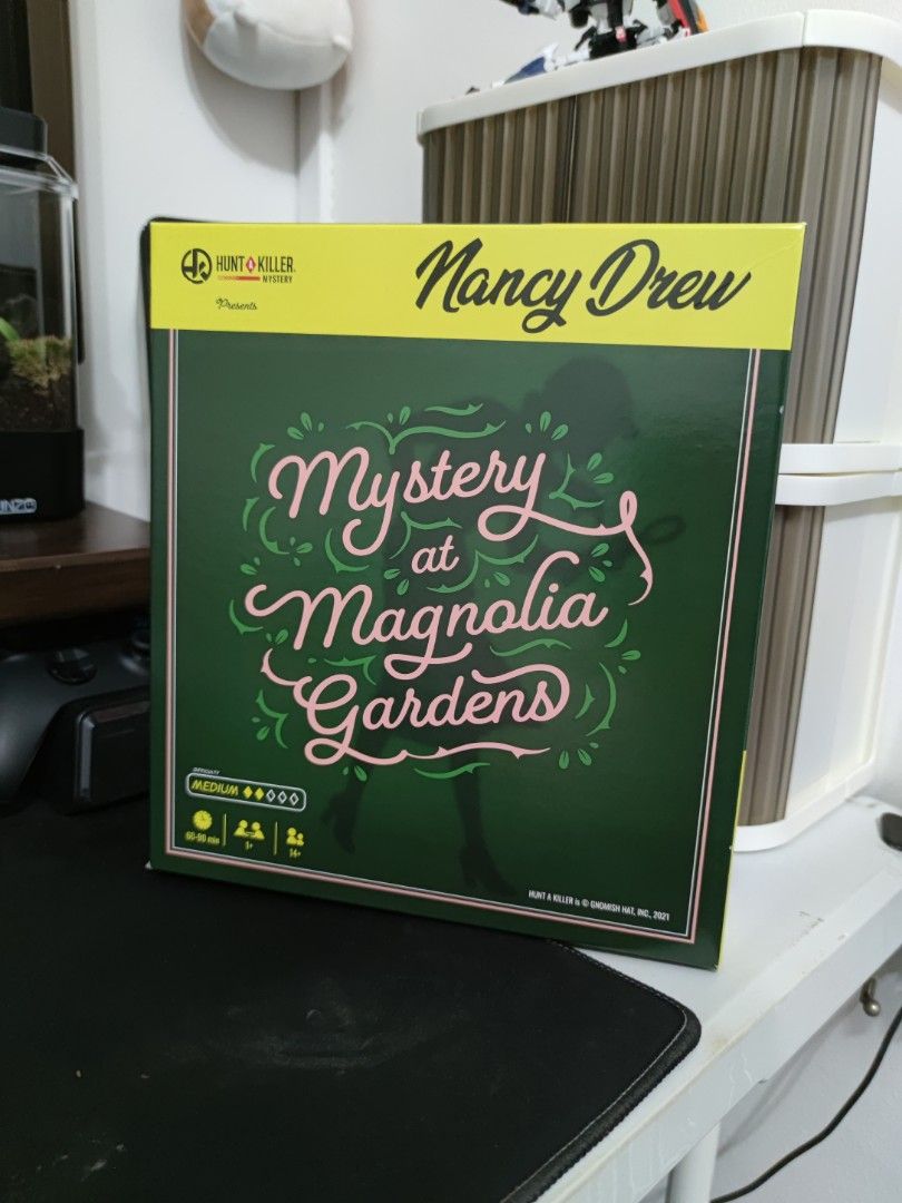 Board Game Hunt A Killer Nancy Drew Mystery at Magnolia Gardens