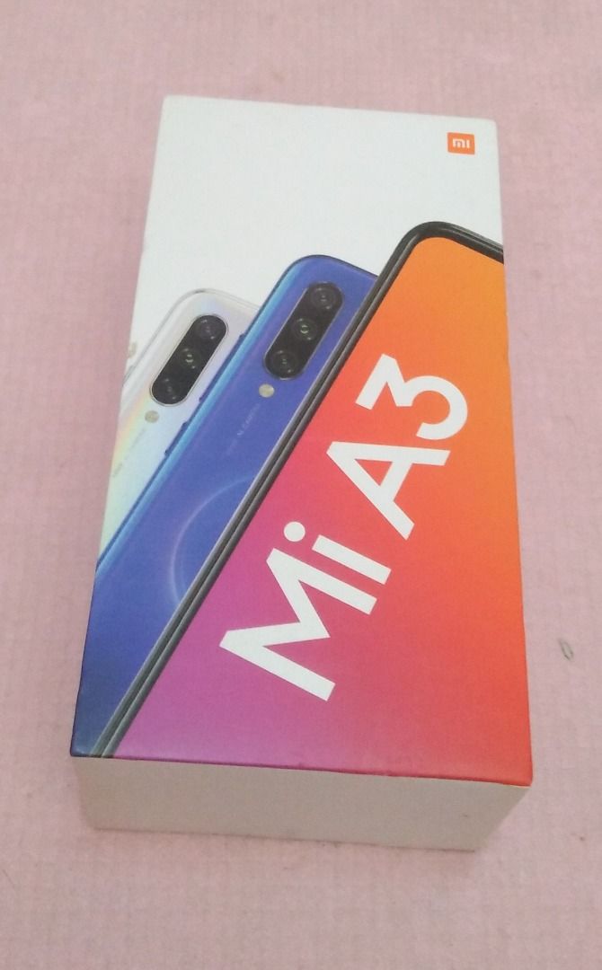 Box only (Category: Other Gadgets) located in Kuala Lumpur. Submitted by kidleader18 (Listing ID 1277240963, Image 1). Description: Xiaomi Mi A3 box only .