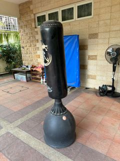 Heavy bag and stand discount for sale
