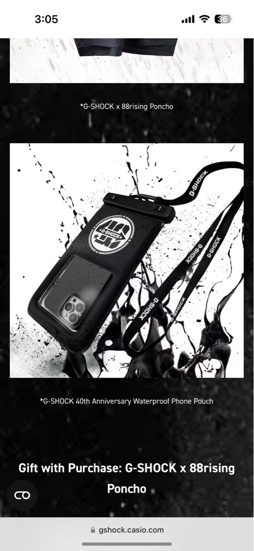G shock cell phone online