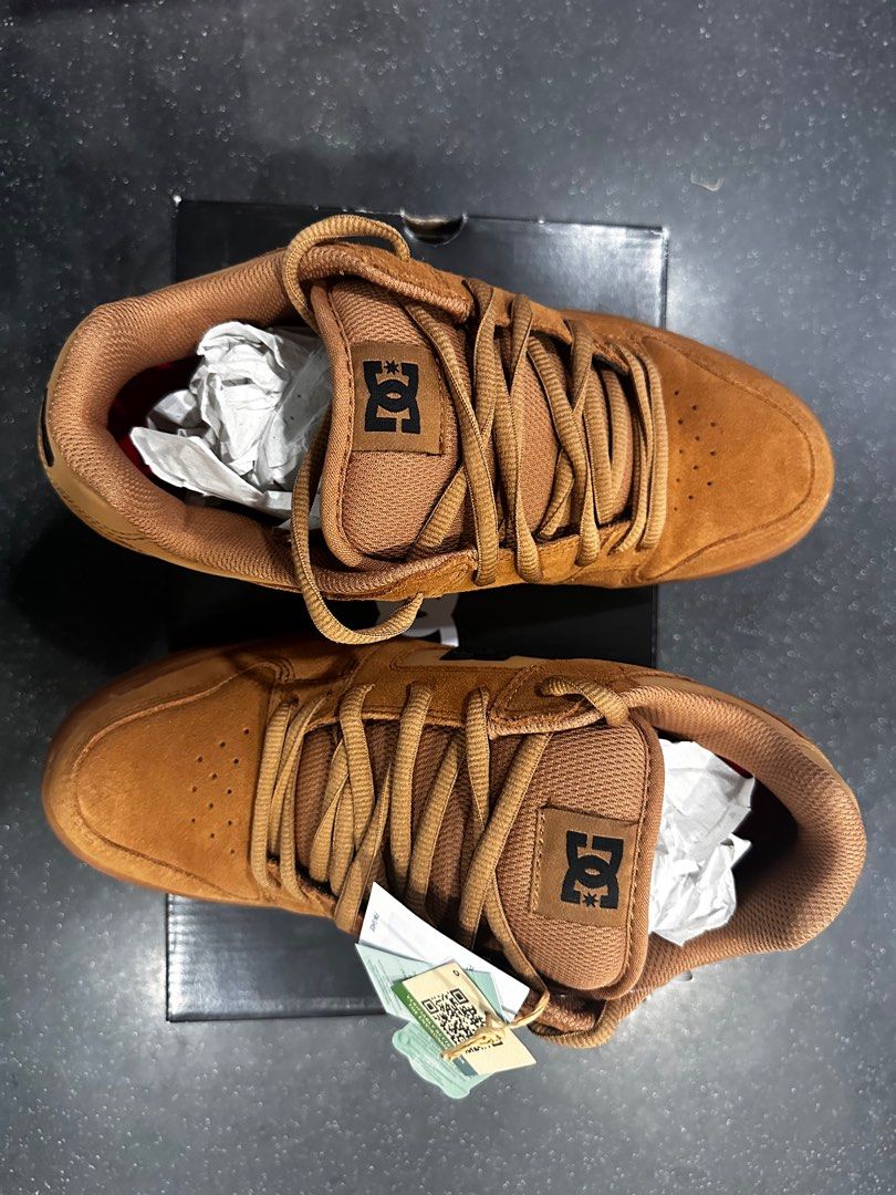Brand New UK9 DC SHOES MANTECA 4 BROWN TAN Men s Fashion
