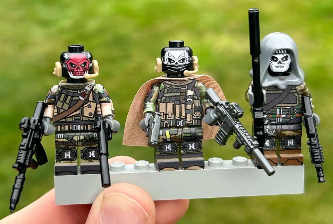 BrickTactical - Call of Duty / Warfare Minifigs (Custom Lego Minifigure ...