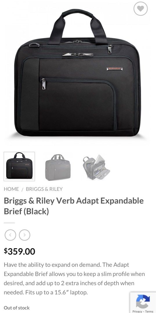Briggs Riley Special Edition Briefcase Men s Fashion Bags