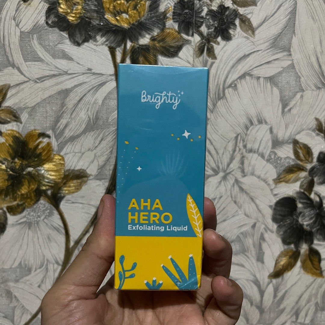 Brighty Aha Hero Exfoliating Liquid Serum Pencerah Ketiak / Jerawat ...