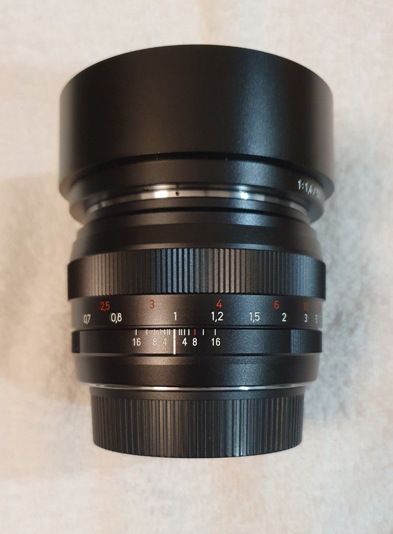 Objectif Carl Zeiss Planar T* 50mm F/1.4 Pour Monture Canon EF - Occasion, Fonctionnel