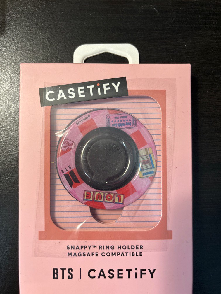 Casetify BTS Magsafe Snappy Ring Holder