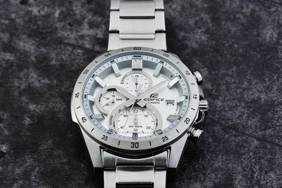 Casio Edifice Standard Chronograph Black Watch CEFR-571MDC-1AV main image 1