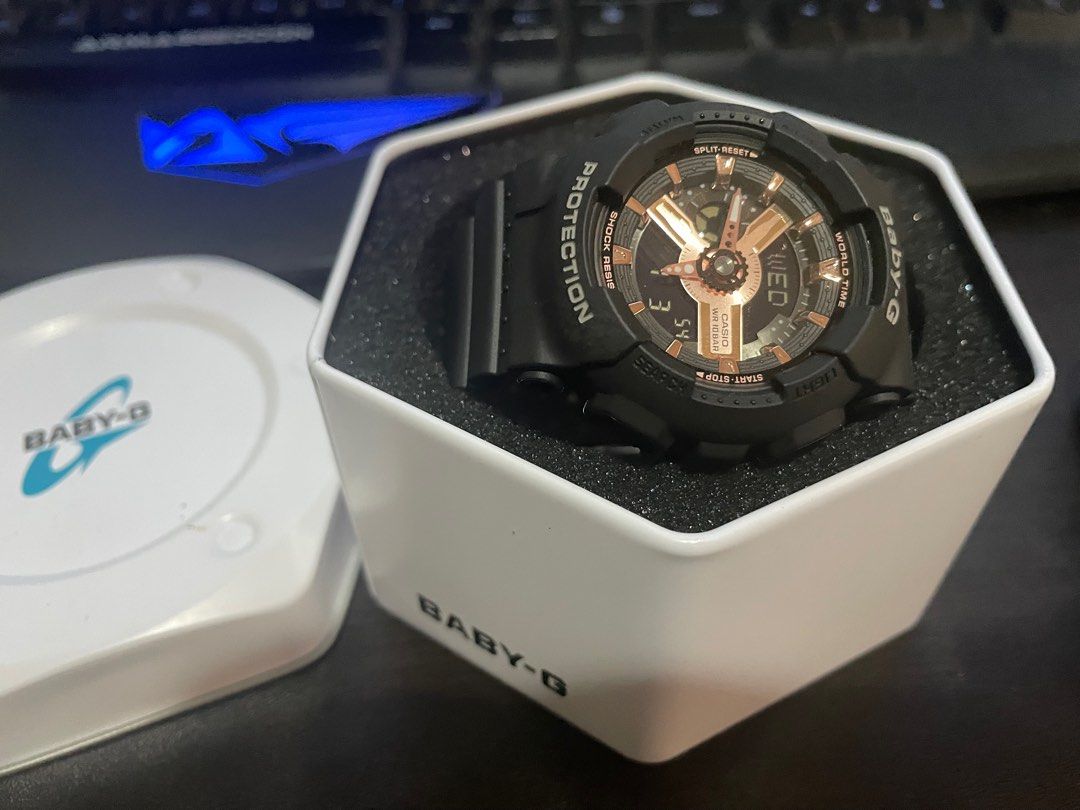 Casio Watch Baby G Black 5338 Authentic Bought for 8k Women s Fashion Watches Accessories Watches on Carousell