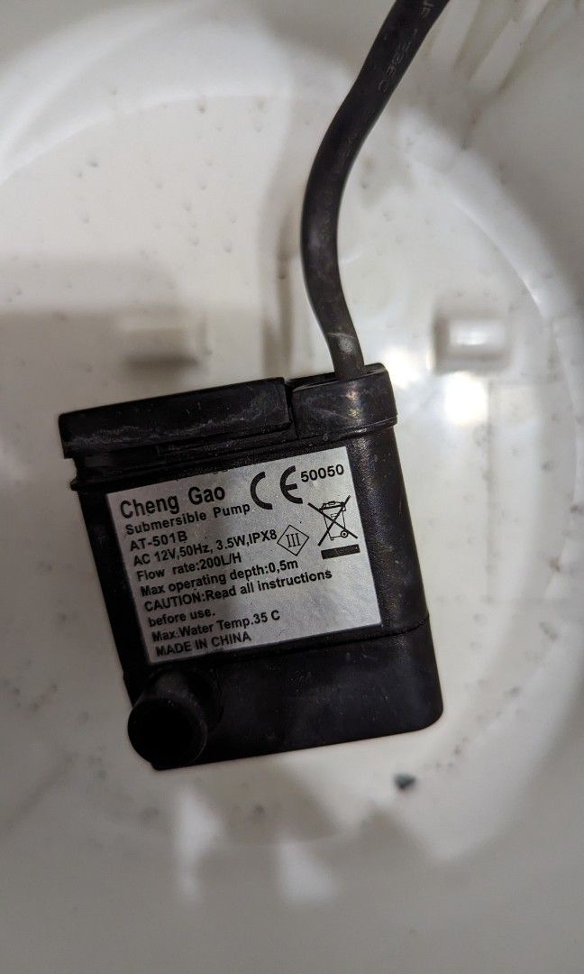 CATIT Water Fountain FAULTY pump, Pet Supplies, Homes & Other Pet