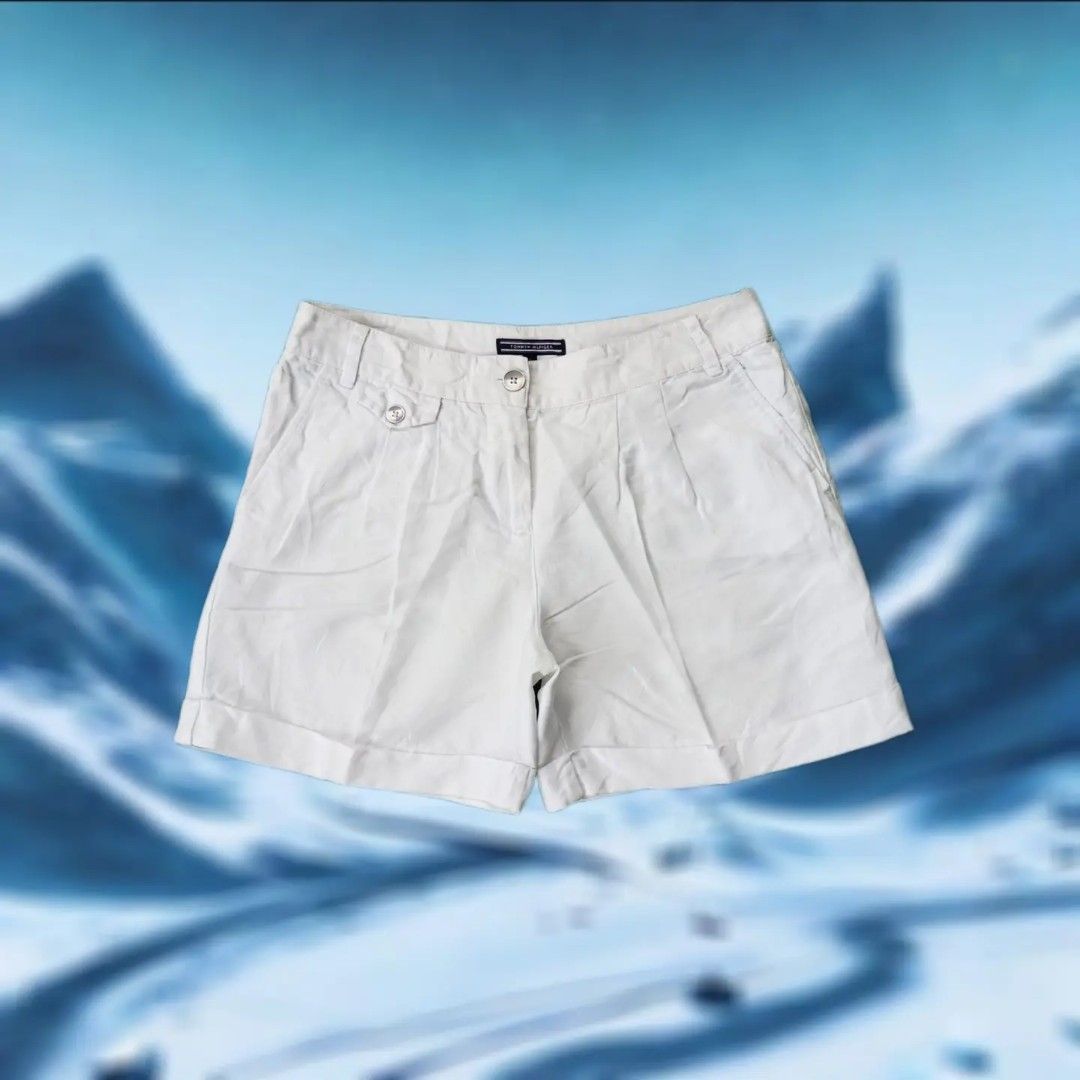 Celana Hot Pants Tommy Hilfiger Fesyen Wanita Pakaian Wanita
