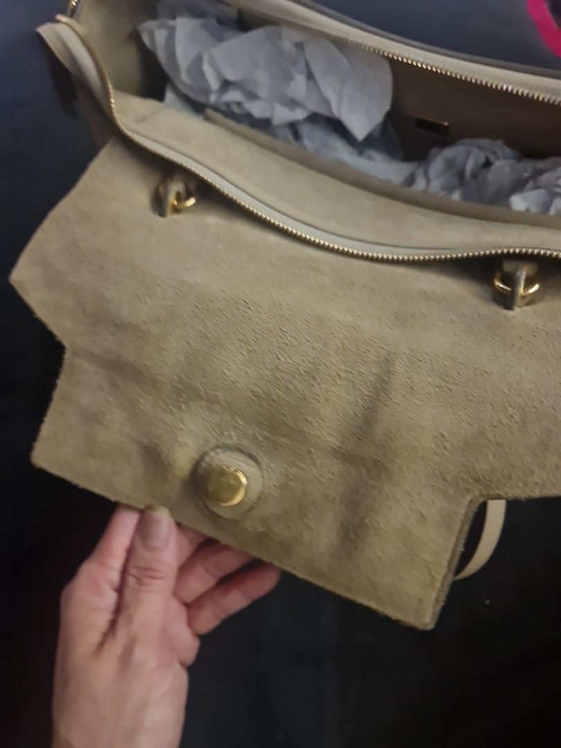 Celine Mini Belt Bag in beige Luxury Bags Wallets on Carousell