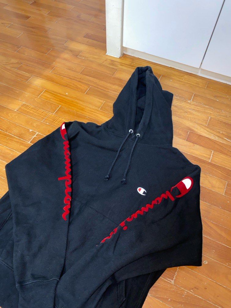 Red white blue cheap champion hoodie