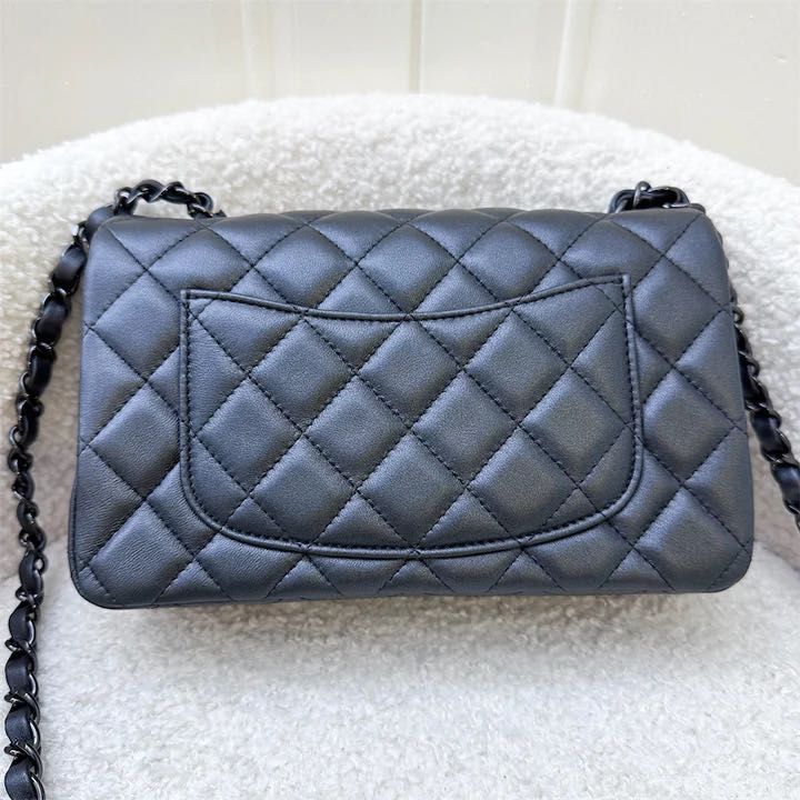 Chanel so black mini rectangle discount