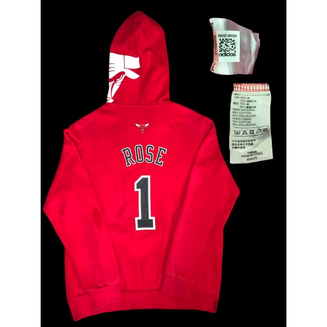 Chicago bulls rose hoodie hotsell