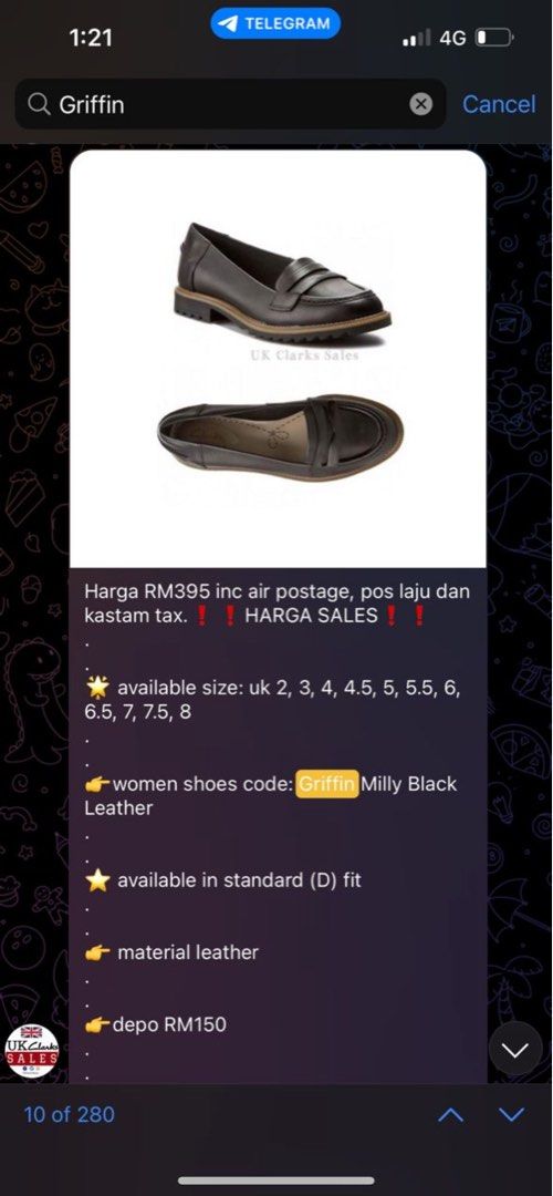 Clarks Women Griffin Milly Black Leather Loafer Women s Fashion