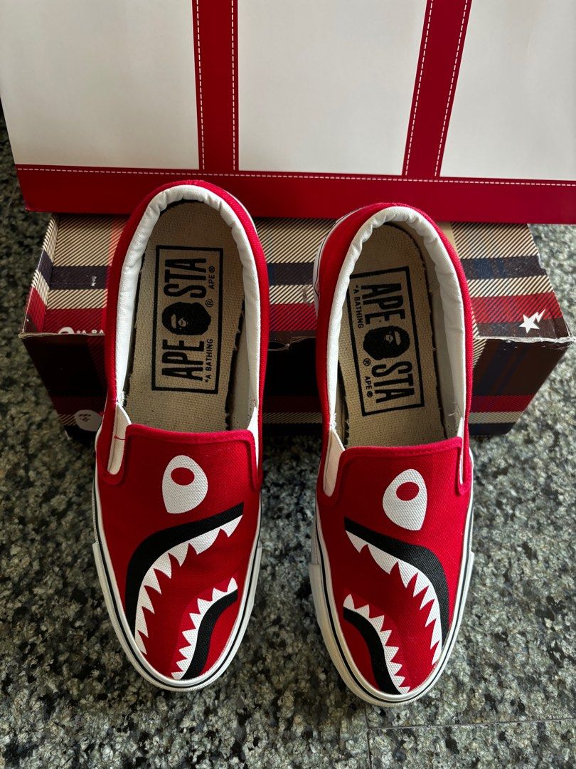 Clear bape shoes new arrivals