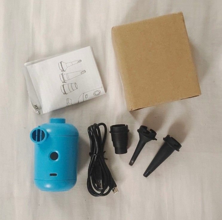 Clear Store Jual Murah Portable Mattress Pump USB C Powered