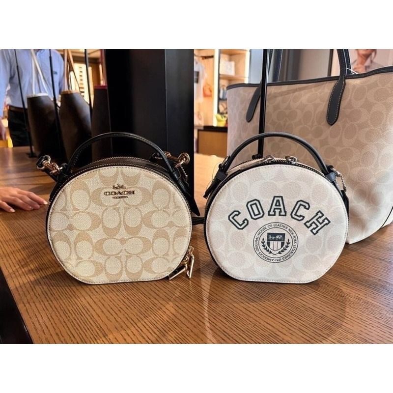 Coach canteen crossbody in signature canvas new arrivals