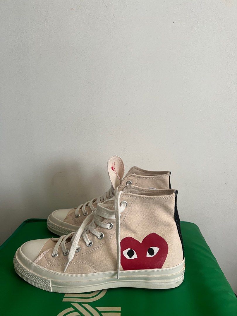 comme des garcons play x converse