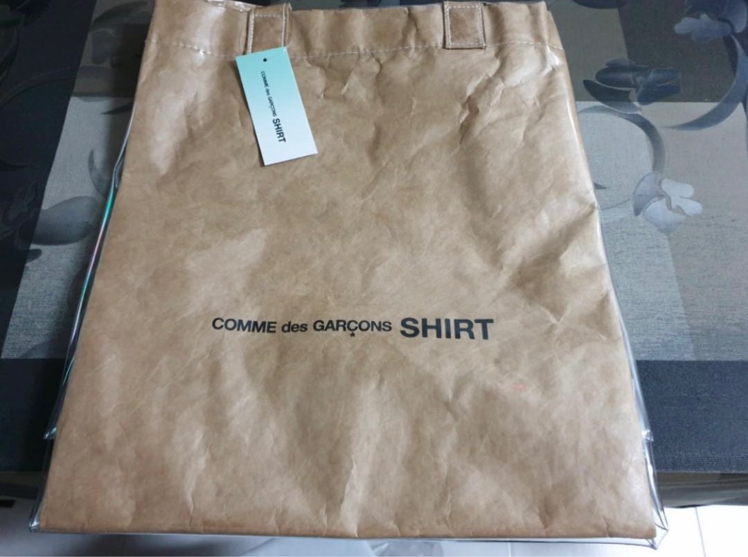 Cdg shirt paper bag hot sale