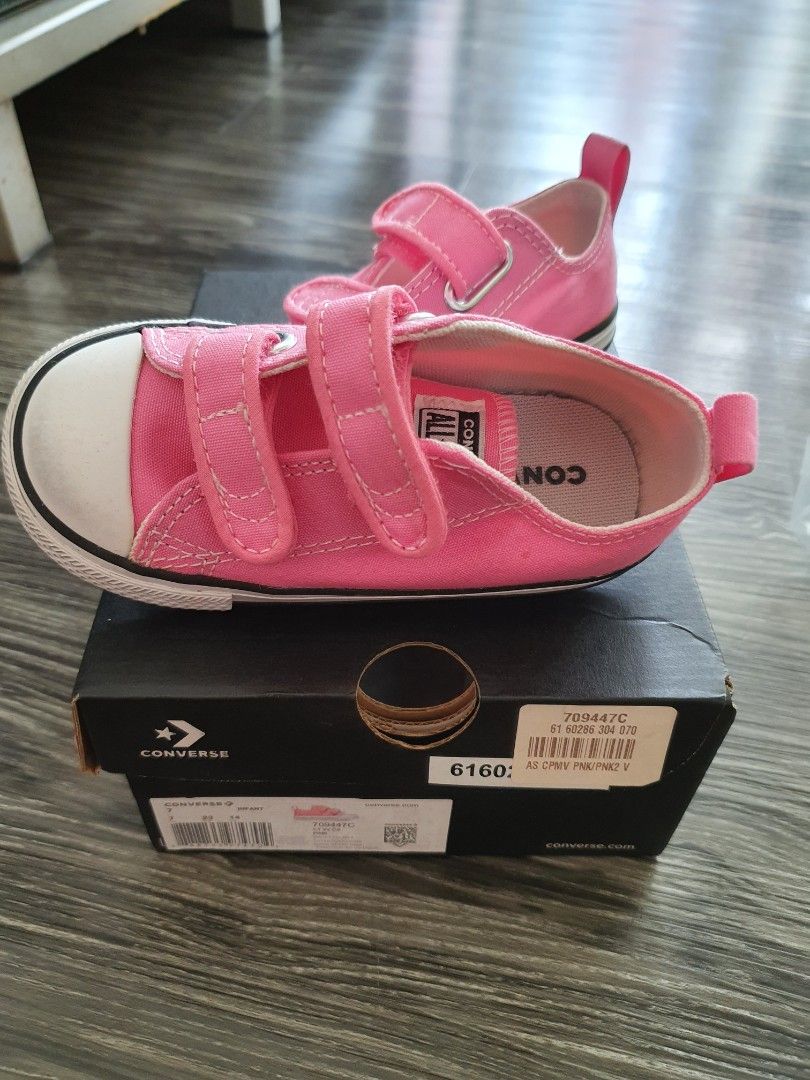Girls top velcro converse