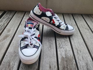 Adult hello kitty best sale converse