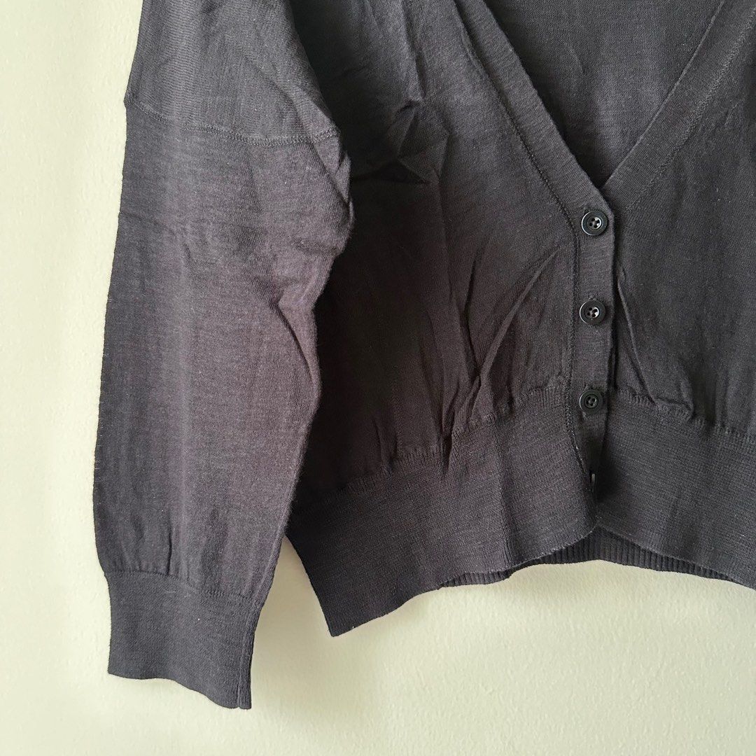 Country Road Black Cardigan Fesyen Wanita Pakaian Wanita Baju