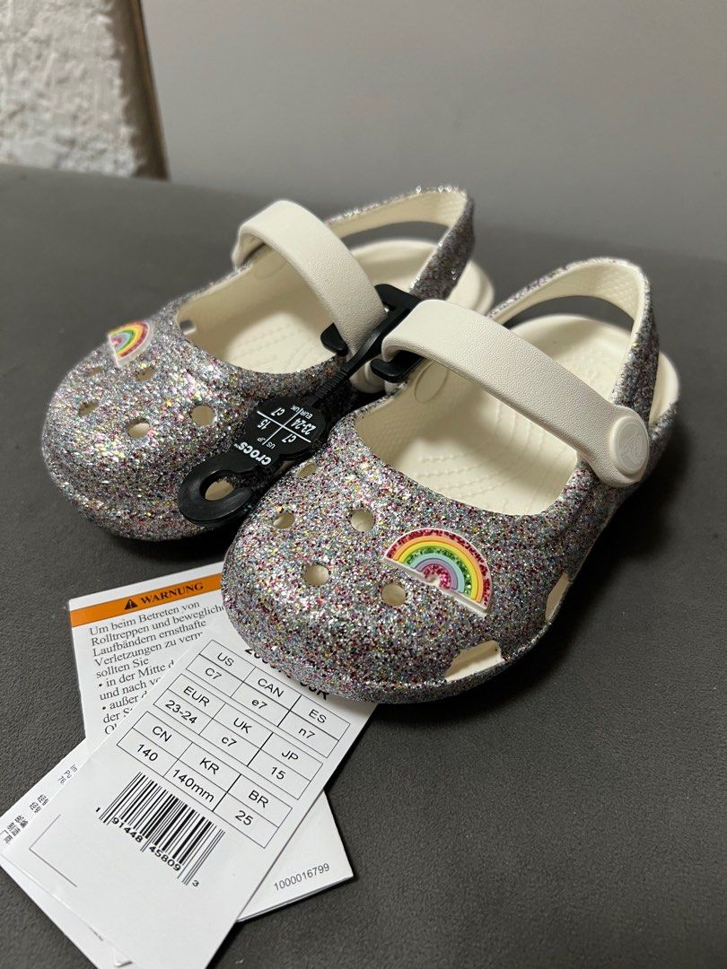 Rainbow hotsell crocs sandals