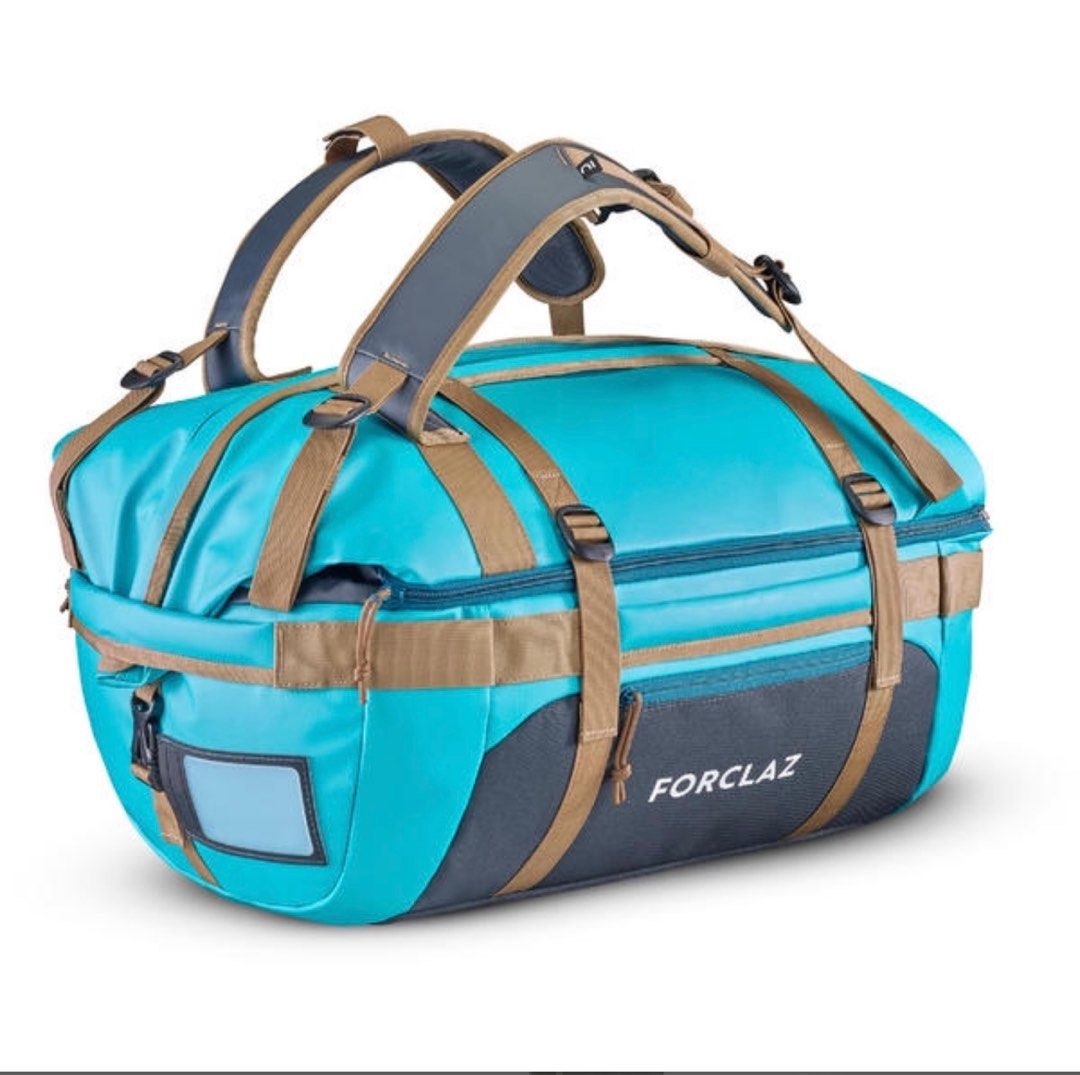Decathlon trekking 40 60L Duffel Carry Bag Forclaz Extend Sports