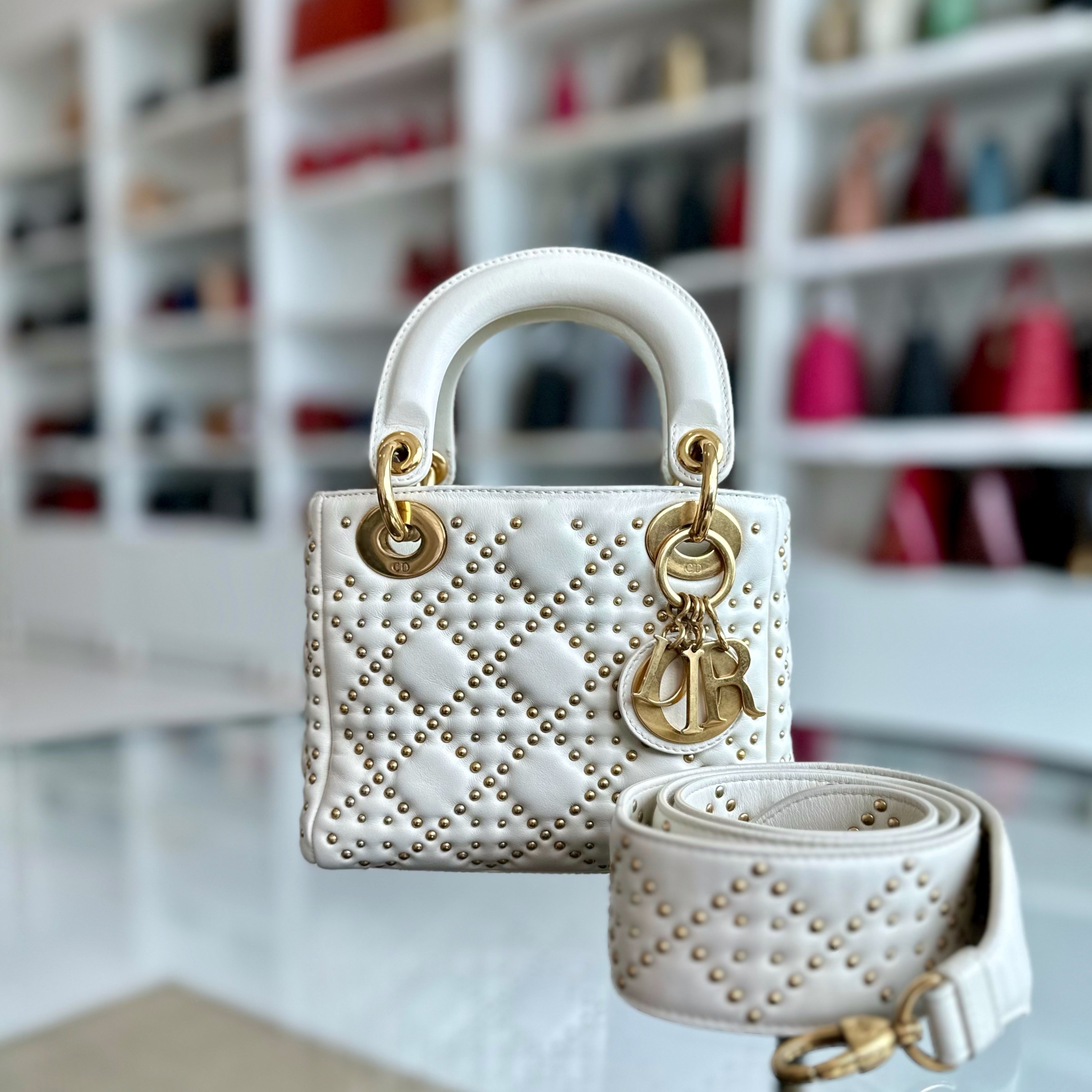 Studded sales lady dior