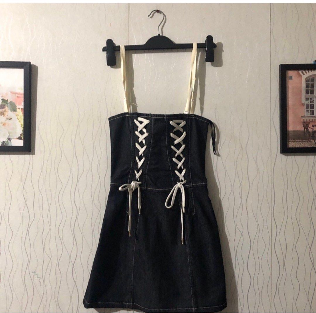 chinese dress ladies DOLCE AND GABBANA Y2K denim dress  Wellington Hunters and Collectors