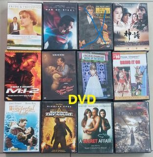 DVD VCD VHS FOR SALE (PRE-LOVED)