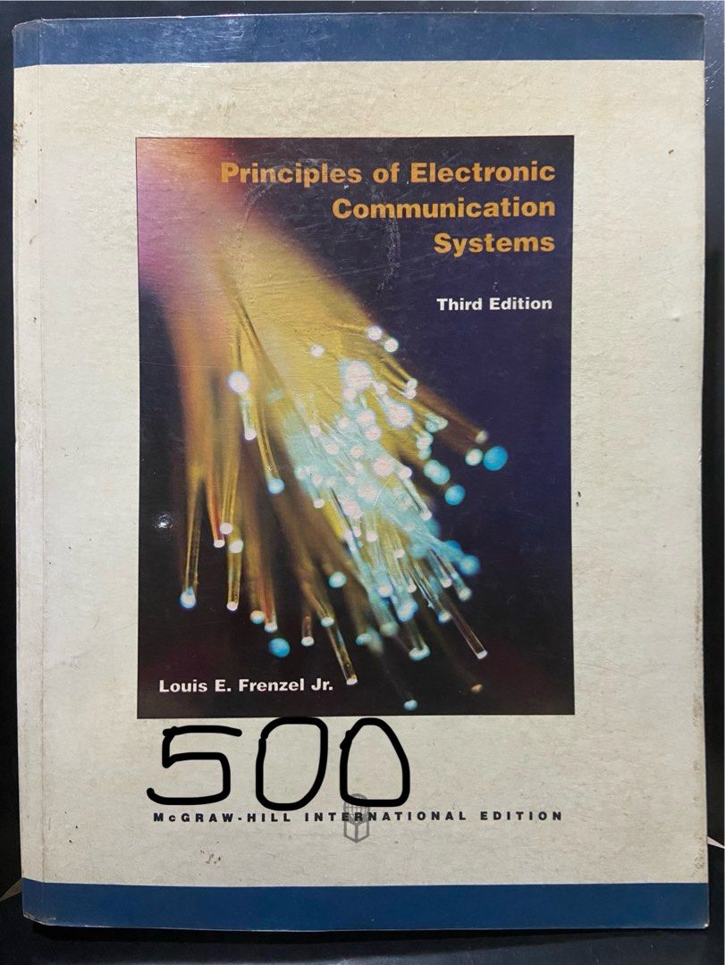 ECE Books (Category: Textbooks) located in Manila. Submitted by zaxerene (Listing ID 1277138724, Image 1). Description: ECE Books for sale Prices of the books when individually bought is written on the pictures Books available: • Principles of Electronic Communication Systems by Louis Frenzel Jr. • Digital Signal Processing: Principles, Algorithms, and Applications by Proakis & Manolakis • Electronic Circuit Analysis by Tan • Engineering Economy 