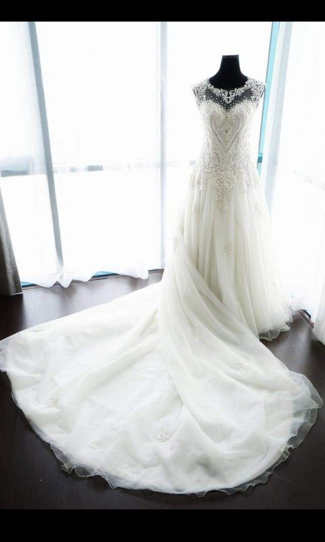 Edward Teng Wedding Gown Women s Fashion Dresses Sets Evening dresses gowns on Carousell