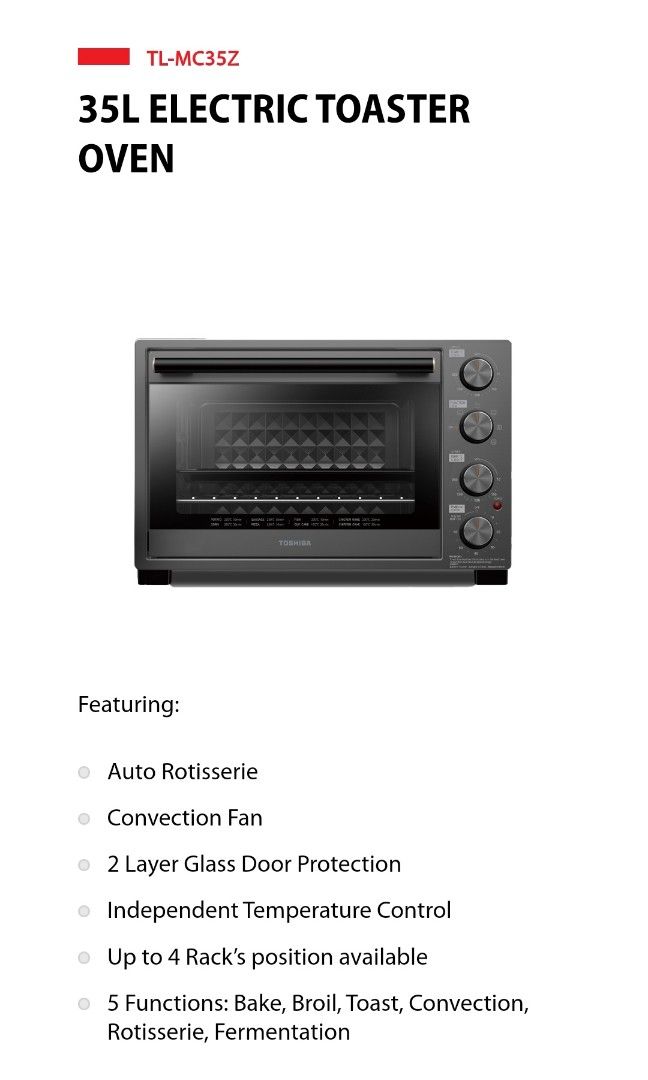 Electric toaster oven shop